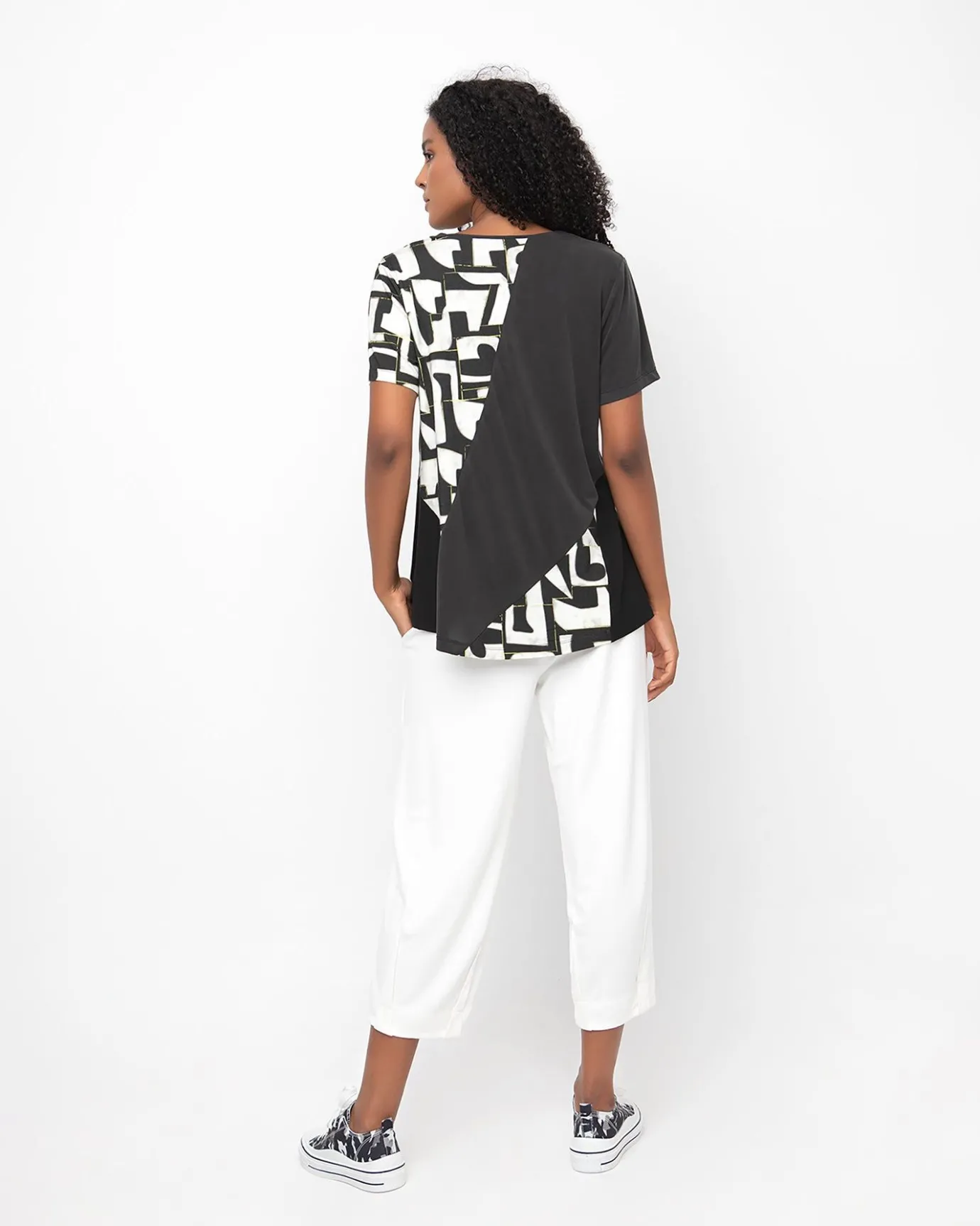 Women Alembika Tops & Tunics<Ozai N Ku Typeface Tee, Puzzle