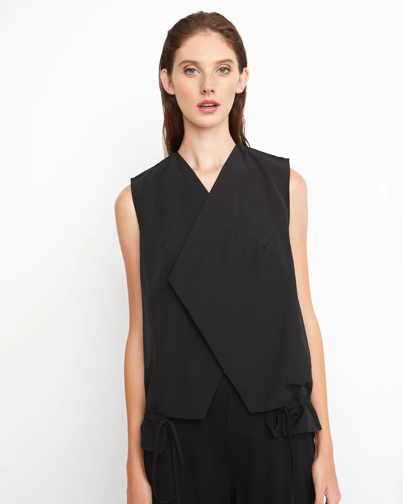 Women Alembika Jackets<Ozai N Ku Utility Vest, Black
