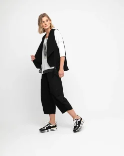 Women Alembika Jackets<Ozai N Ku Utility Vest, Black