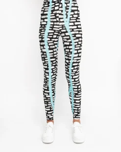 Women Alembika Pants & Skirts<Ozai N Ku Waterway Leggings, Jet Blue