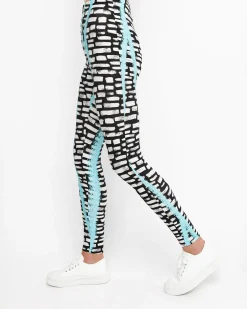 Women Alembika Pants & Skirts<Ozai N Ku Waterway Leggings, Jet Blue