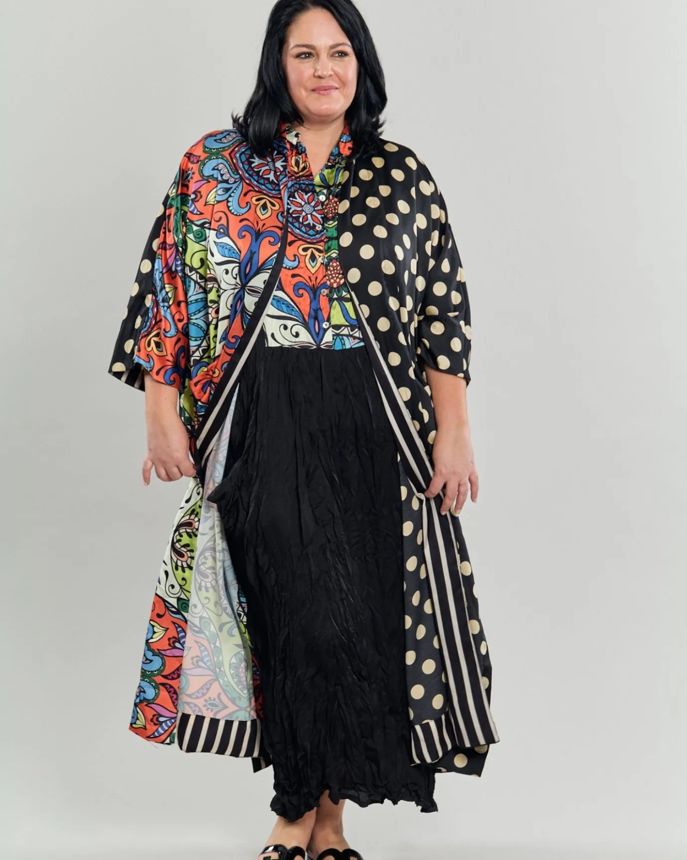 Women Alembika Dresses<Paisley Bib Crinkle Maxi Dress, Multi