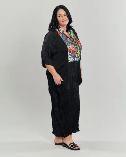 Women Alembika Dresses<Paisley Bib Crinkle Maxi Dress, Multip