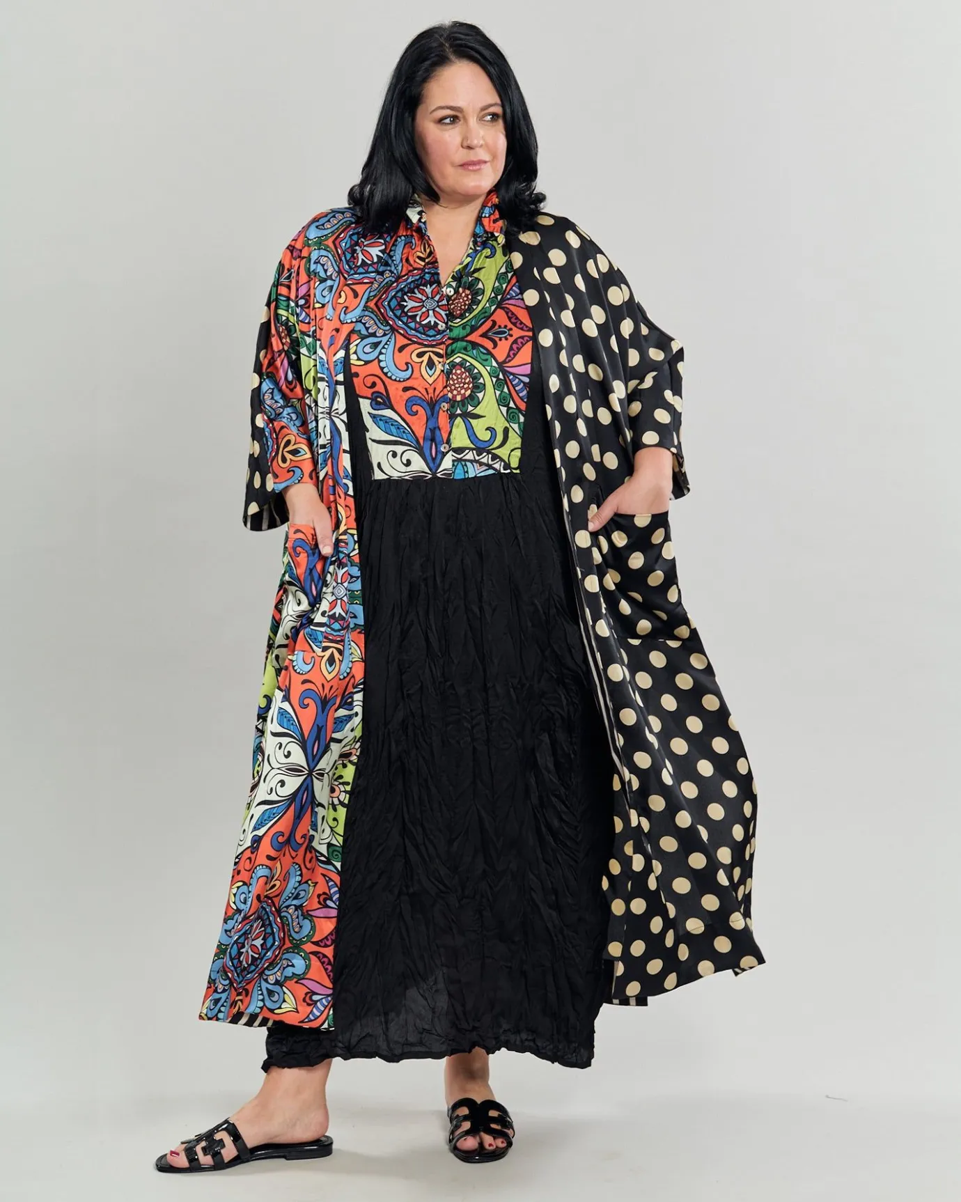 Women Alembika Dresses<Paisley Bib Crinkle Maxi Dress, Multip