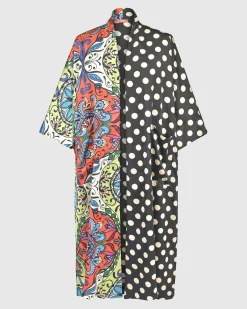 Women Alembika Jackets<Paisley Dot Long Kimono Jacket, Multip