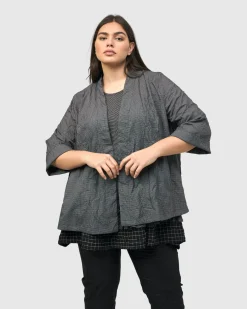 Women Alembika Plus<Pandora Woven Jacket, Net