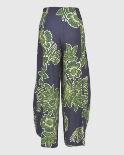 Women Alembika Pants & Skirts<Paradise Punto Pants, Royal/Green
