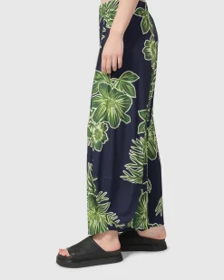 Women Alembika Plus<Paradise Punto Pants, Royal/Green