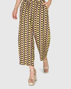 Women Alembika Plus<Penrose Pants, Geometric