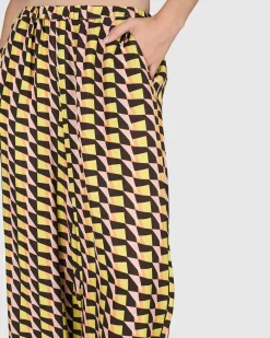 Women Alembika Plus<Penrose Pants, Geometric
