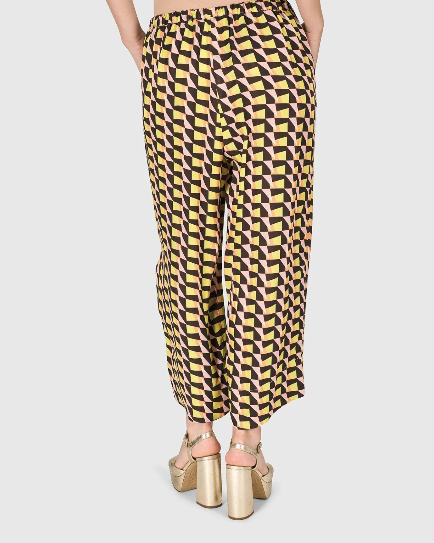 Women Alembika Plus<Penrose Pants, Geometric