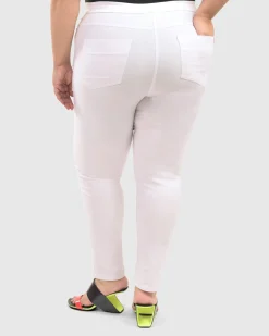 Women Alembika Plus<Perfect Skinny Jeans, White