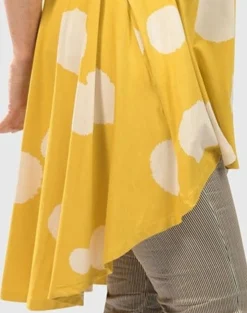 Women Alembika Tops & Tunics<Perfect Swing Tunic Top, Canary Spots