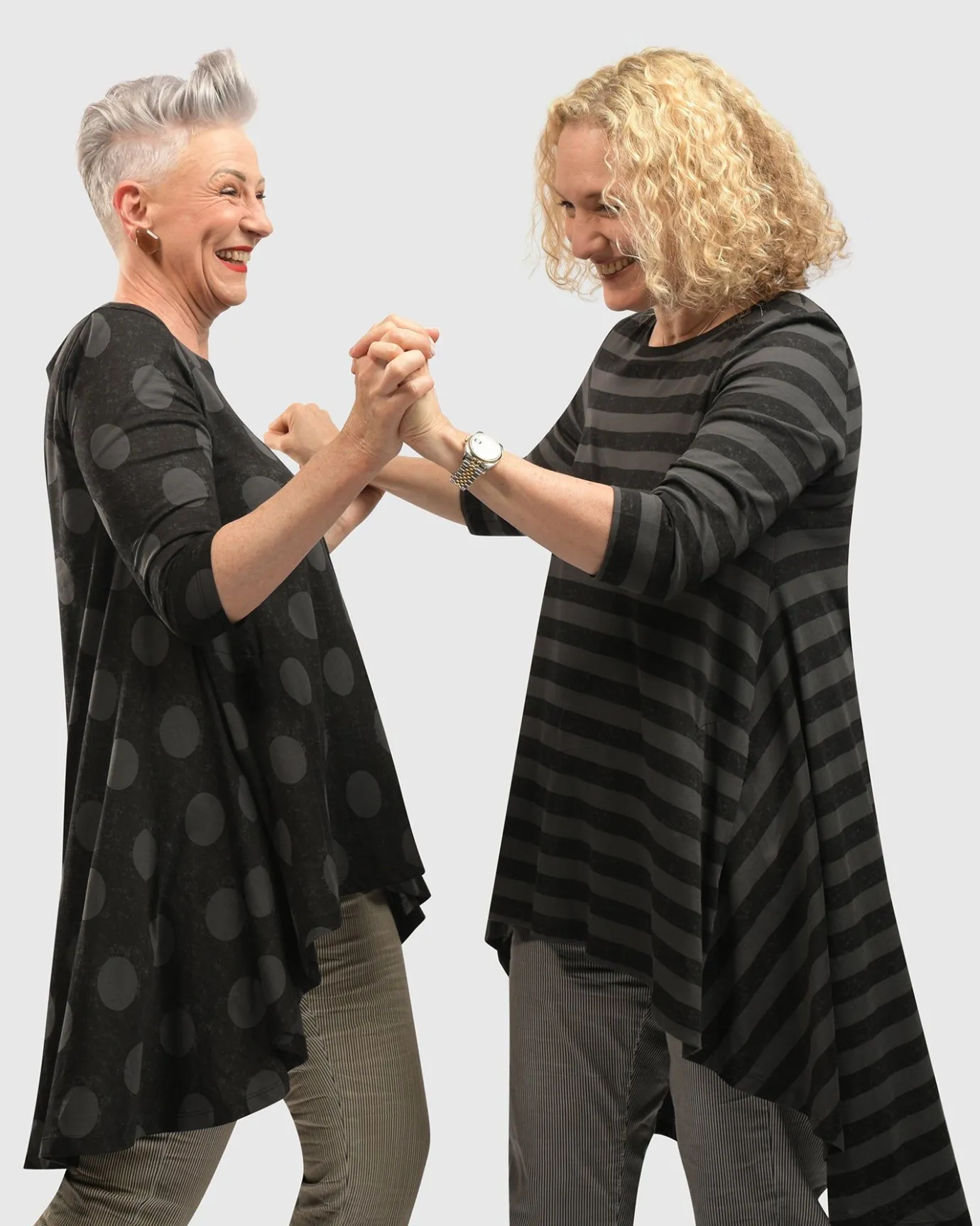 Women Alembika Tops & Tunics<Perfect Swing Tunic Top, Stripes