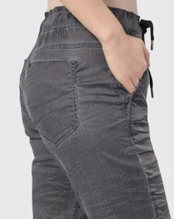 Women Alembika Pants & Skirts<Pinstripe Iconic Stretch Jeans, Navy Wash