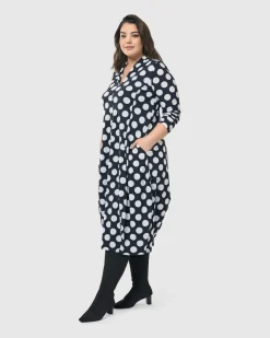 Women Alembika Dresses<Piper Cocoon Dress, Circles
