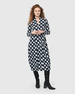Women Alembika Dresses<Piper Cocoon Dress, Circles