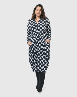 Women Alembika Dresses<Piper Cocoon Dress, Circles