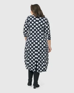 Women Alembika Plus<Piper Cocoon Dress, Circles