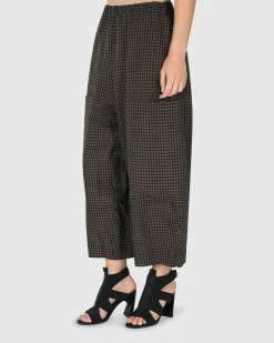 Women Alembika Pants & Skirts<Pisco Balloon Pants, Plaid