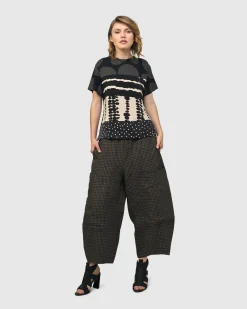 Women Alembika Plus<Pisco Balloon Pants, Plaid