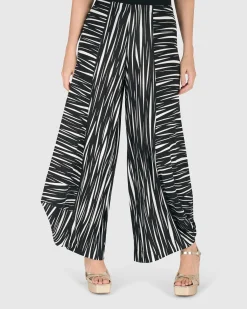 Women Alembika Pants & Skirts<Poe Punto Pants, Zebra