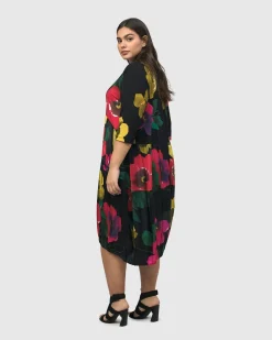 Women Alembika Dresses<Poppy Relaxed Dress, Garden