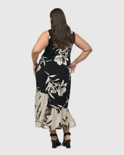 Women Alembika Plus<Prosecco Sleeveless Tunic Dress, Floral