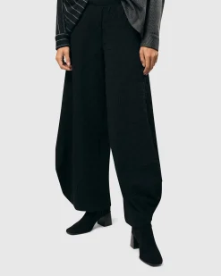 Women Alembika Pants & Skirts<Pucker Dot Punto Pants, Black