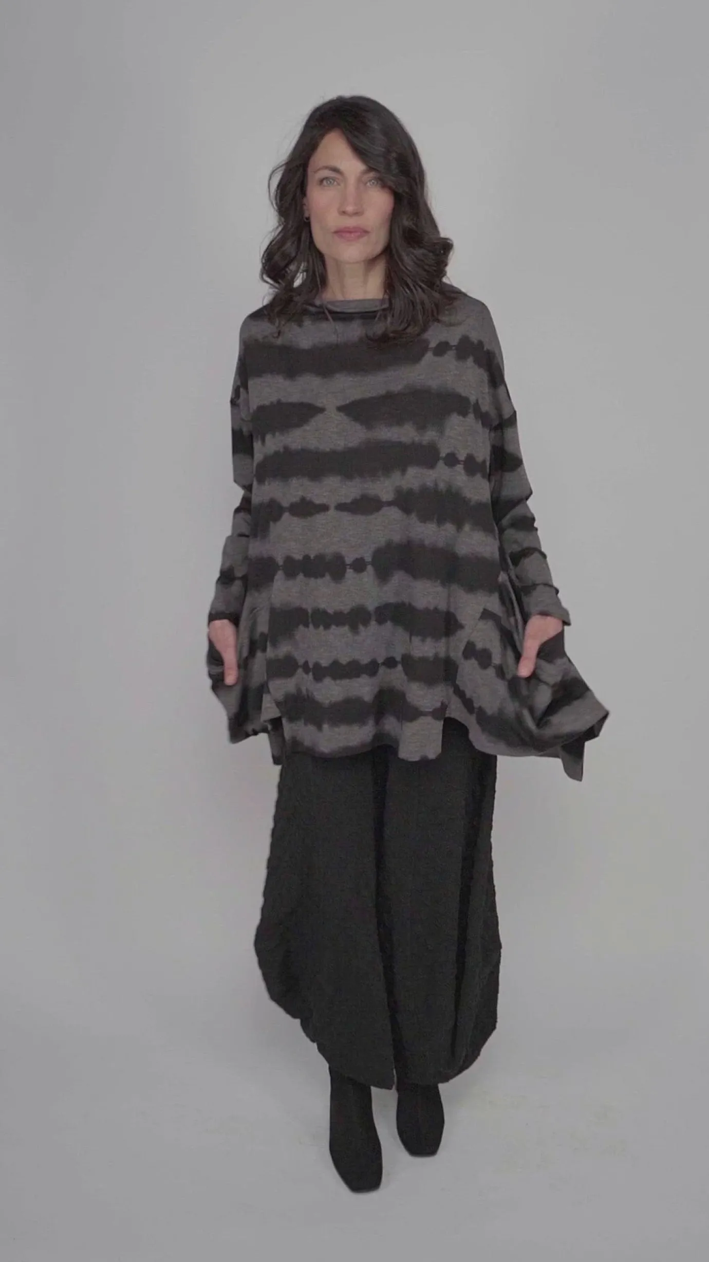 Women Alembika Pants & Skirts<Pucker Dot Punto Pants, Black
