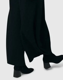 Women Alembika Pants & Skirts<Pucker Dot Punto Pants, Black
