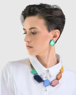 Women Alembika Accessories<Rainbow Faceted Bead Necklace, Multi