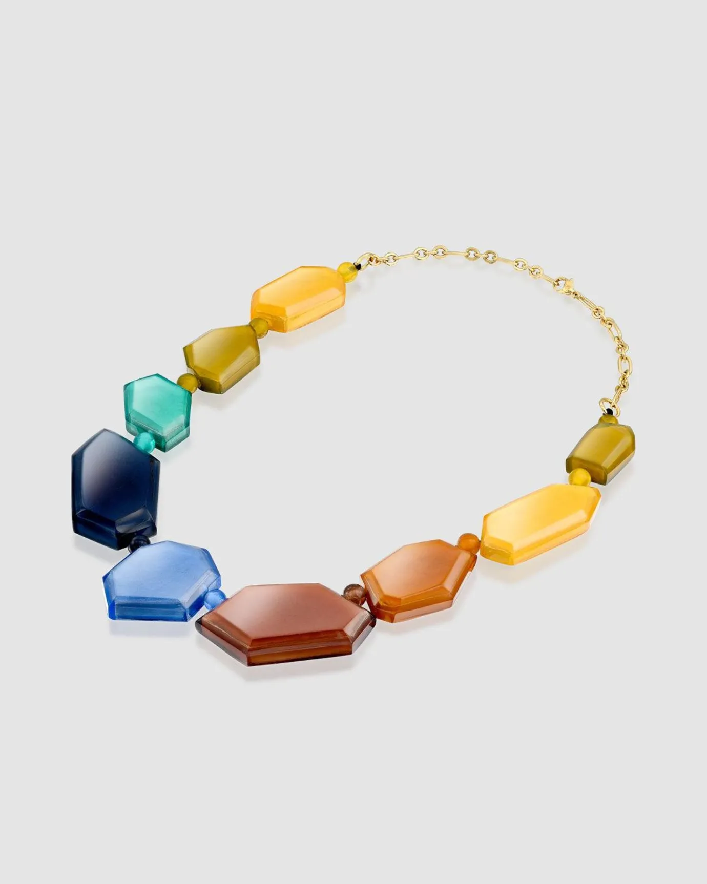 Women Alembika Accessories<Rainbow Faceted Bead Necklace, Multi