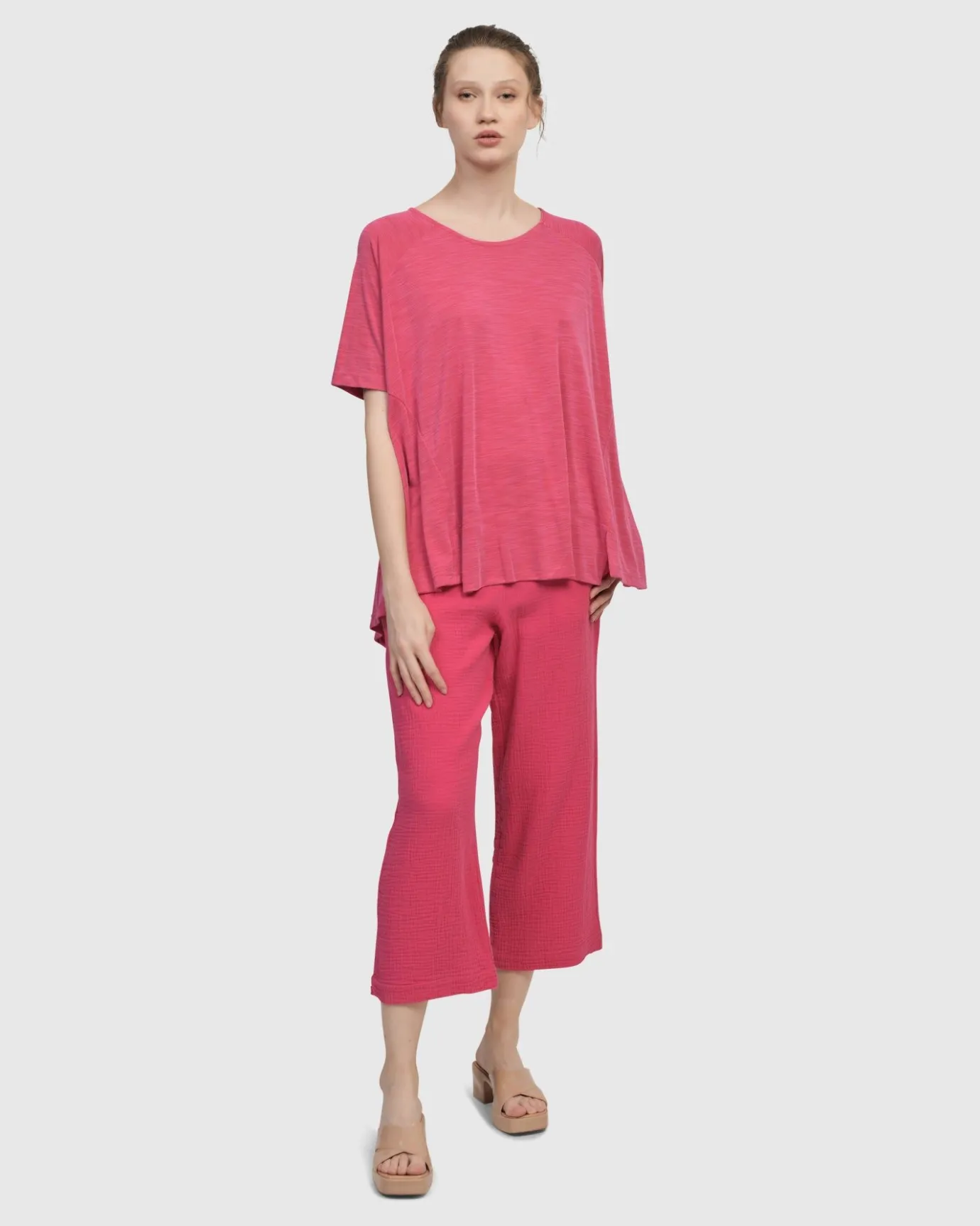 Women Alembika Plus<Recreation Pants, Fuchsia