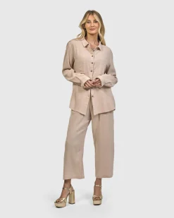 Women Alembika Pants & Skirts<Recreation Pants, Sand
