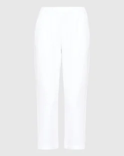 Women Alembika Pants & Skirts<Recreation Pants, White