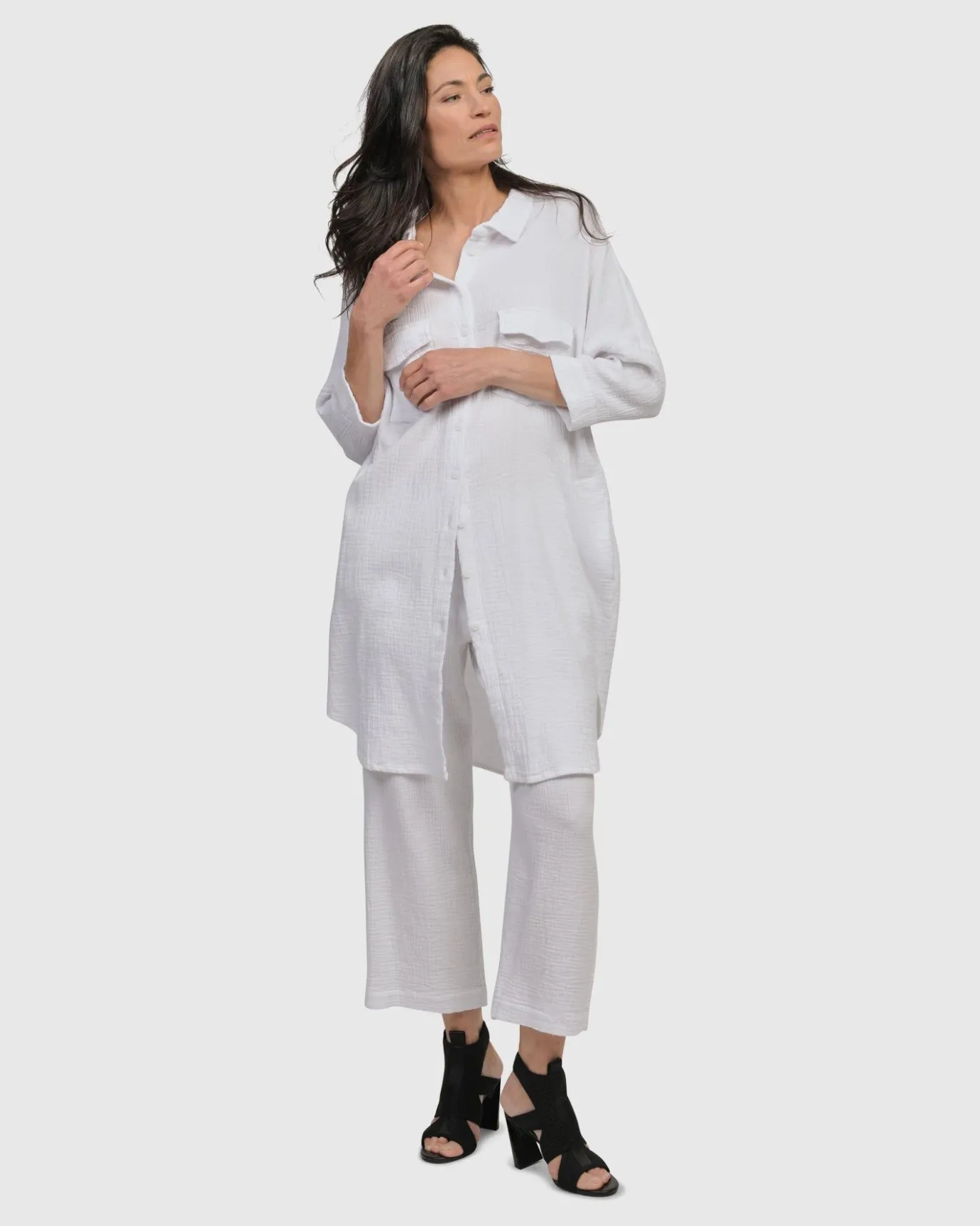 Women Alembika Pants & Skirts<Recreation Pants, White