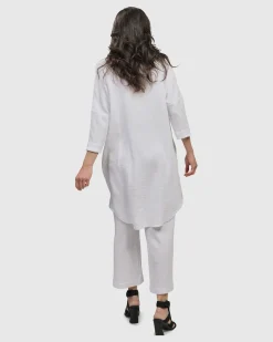 Women Alembika Pants & Skirts<Recreation Pants, White