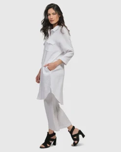 Women Alembika Pants & Skirts<Recreation Pants, White
