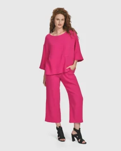 Women Alembika Tops & Tunics<Recreation Tee, Fuchsia