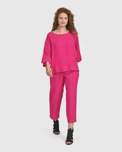 Women Alembika Tops & Tunics<Recreation Tee, Fuchsia