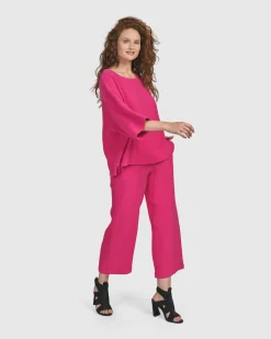 Women Alembika Plus<Recreation Tee, Fuchsia