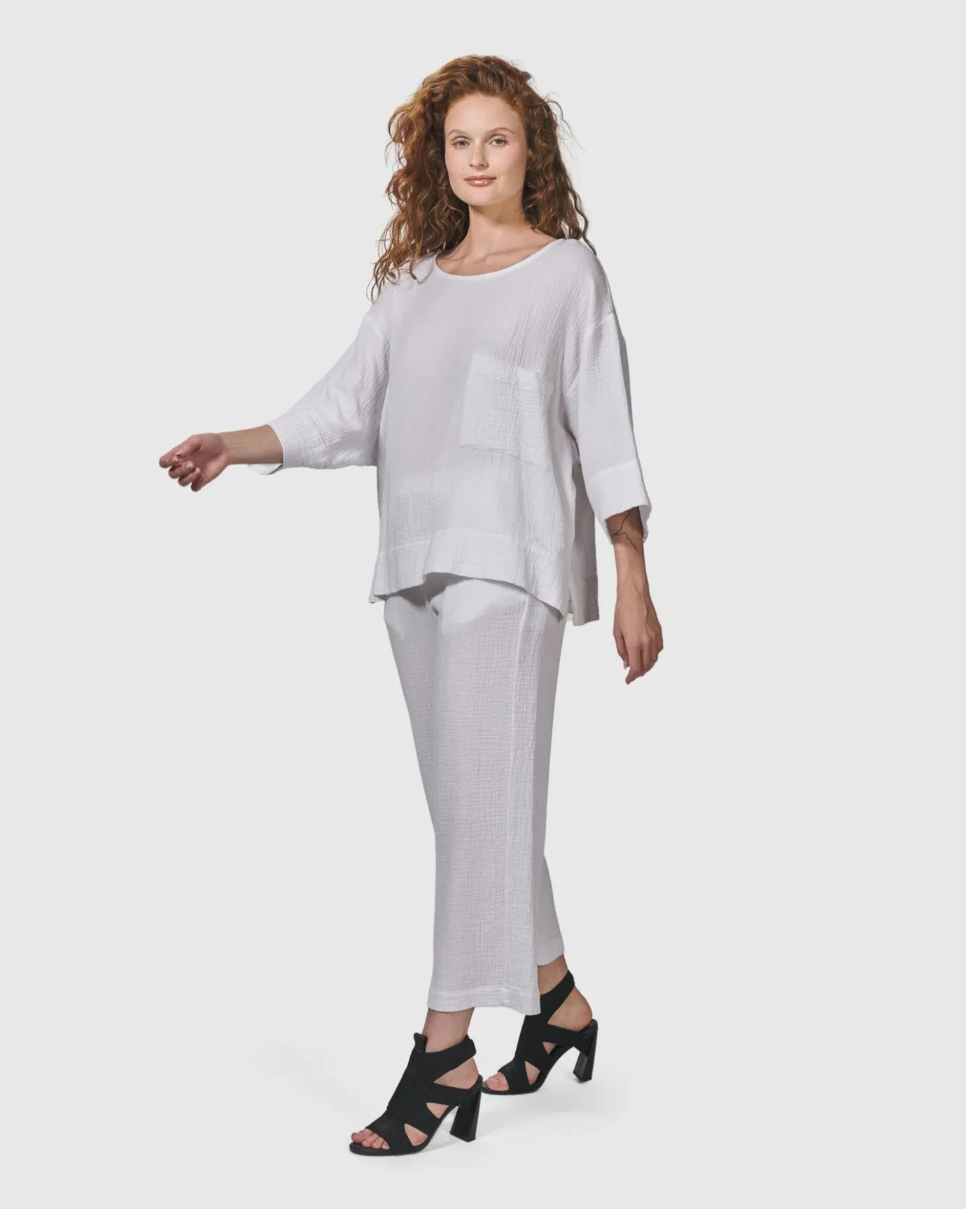 Women Alembika Tops & Tunics<Recreation Tee, White