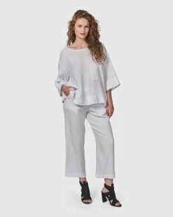 Women Alembika Tops & Tunics<Recreation Tee, White