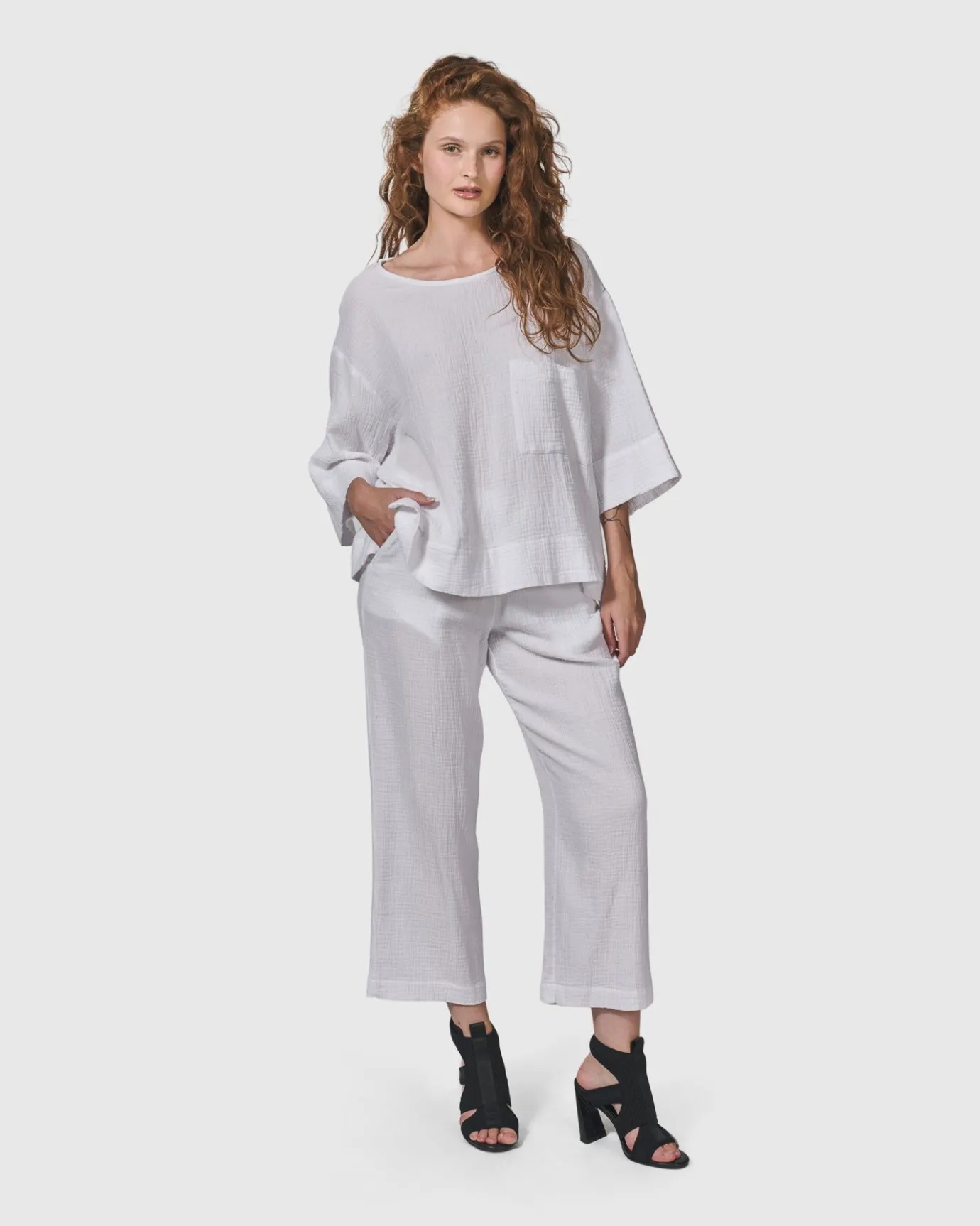 Women Alembika Tops & Tunics<Recreation Tee, White