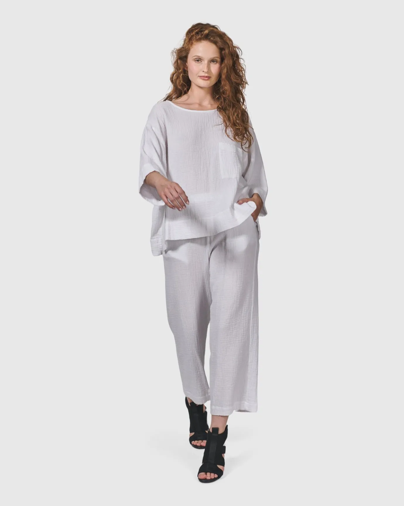 Women Alembika Tops & Tunics<Recreation Tee, White