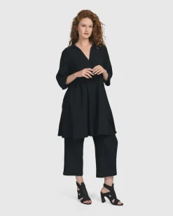 Women Alembika Tops & Tunics<Recreation Tunic Top, Black