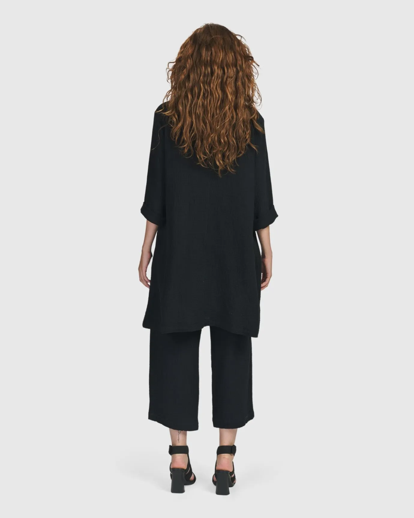 Women Alembika Tops & Tunics<Recreation Tunic Top, Black