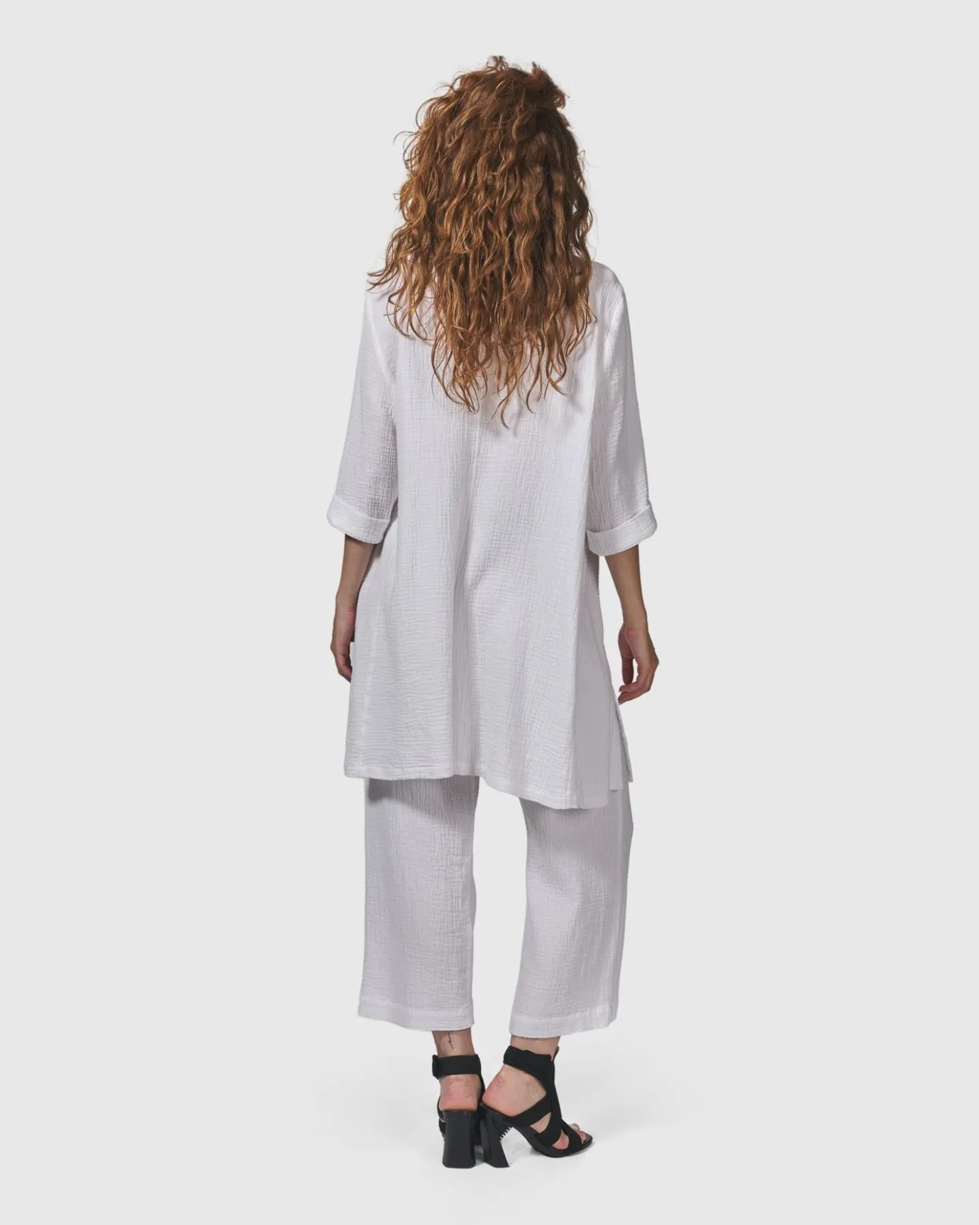 Women Alembika Plus<Recreation Tunic Top, White