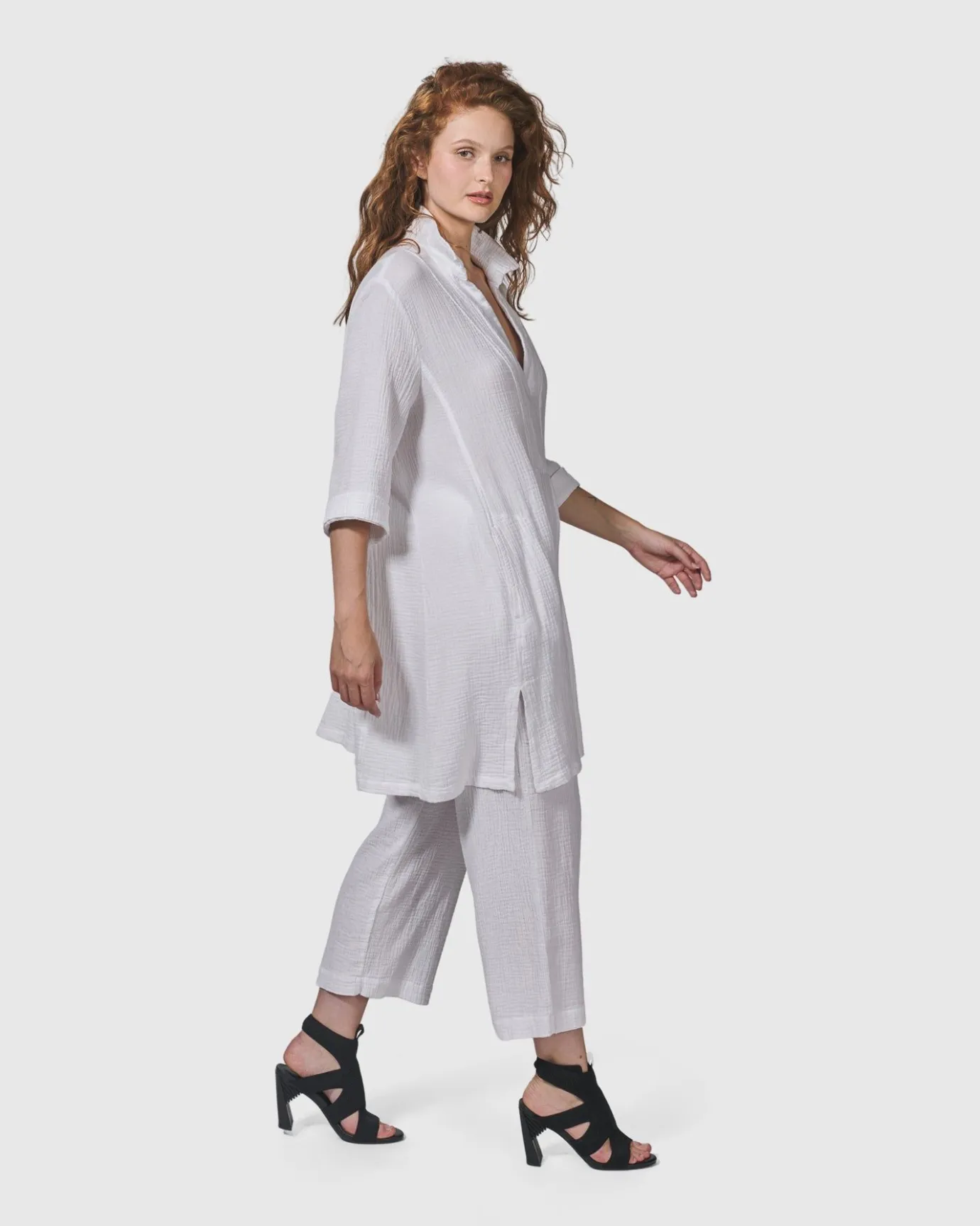 Women Alembika Tops & Tunics<Recreation Tunic Top, White